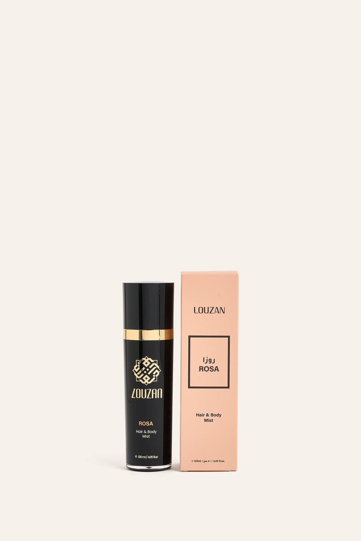 معطر لوزان روزا للشعر والجسم 120 مل