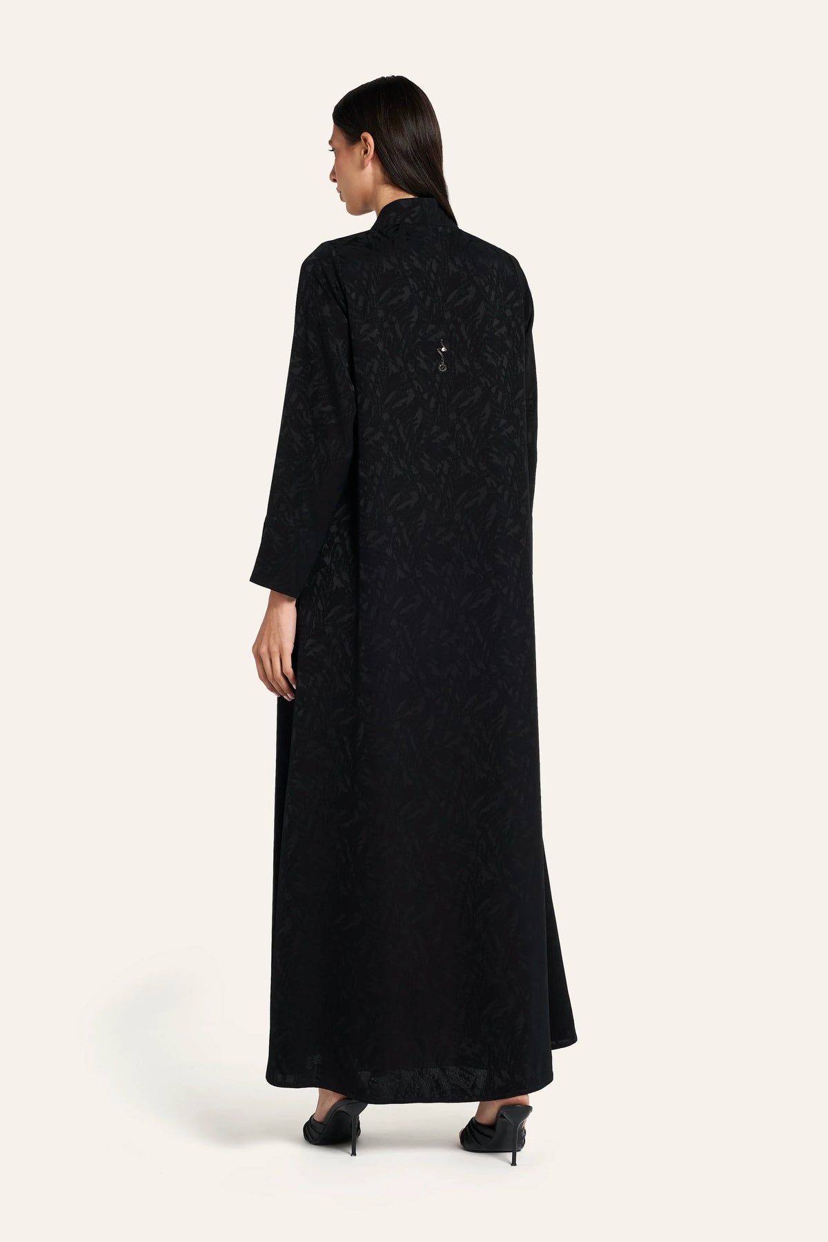 Louzan Classic Abaya DF120 Black – 4