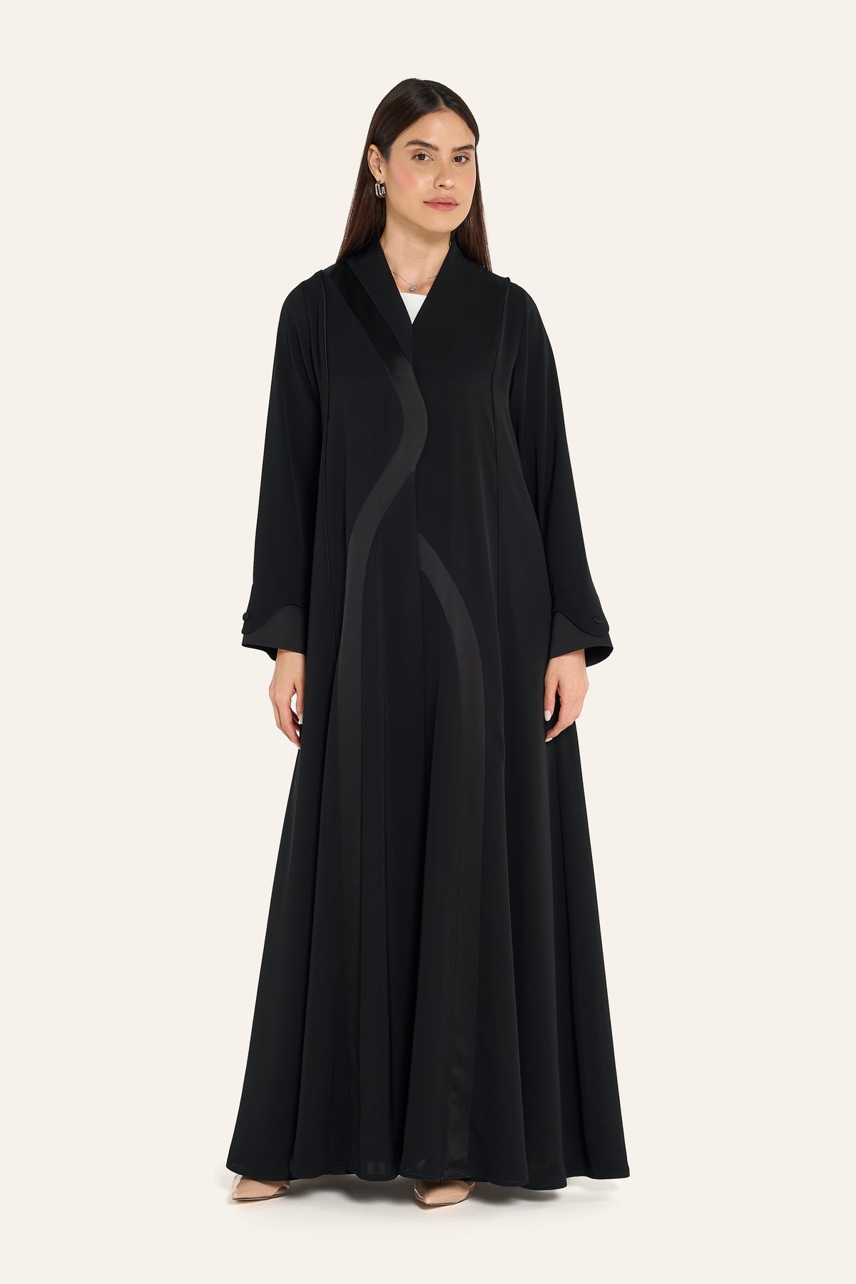 Gassa Sada Nida and Satin Abaya LN2572