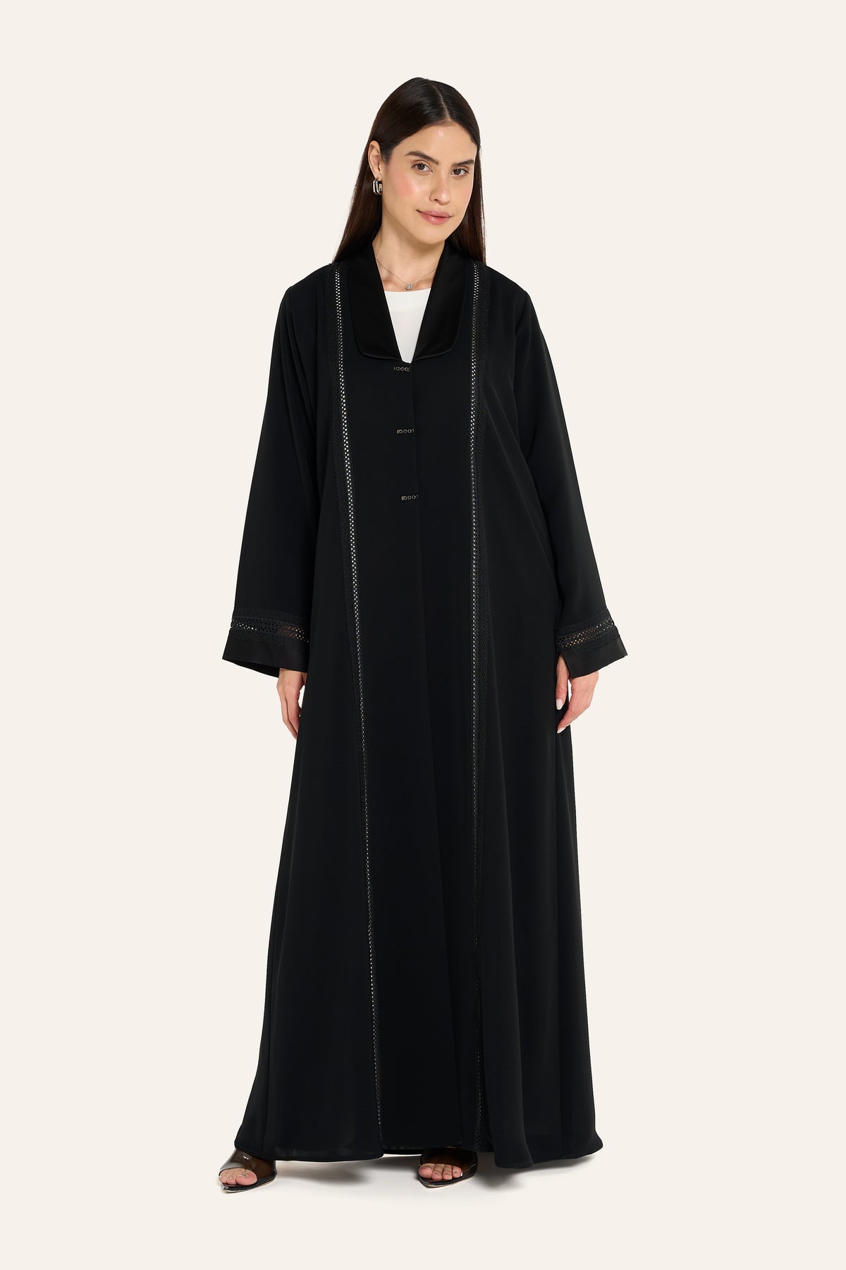 Gassa Sada Nida and Satin Abaya LN2587