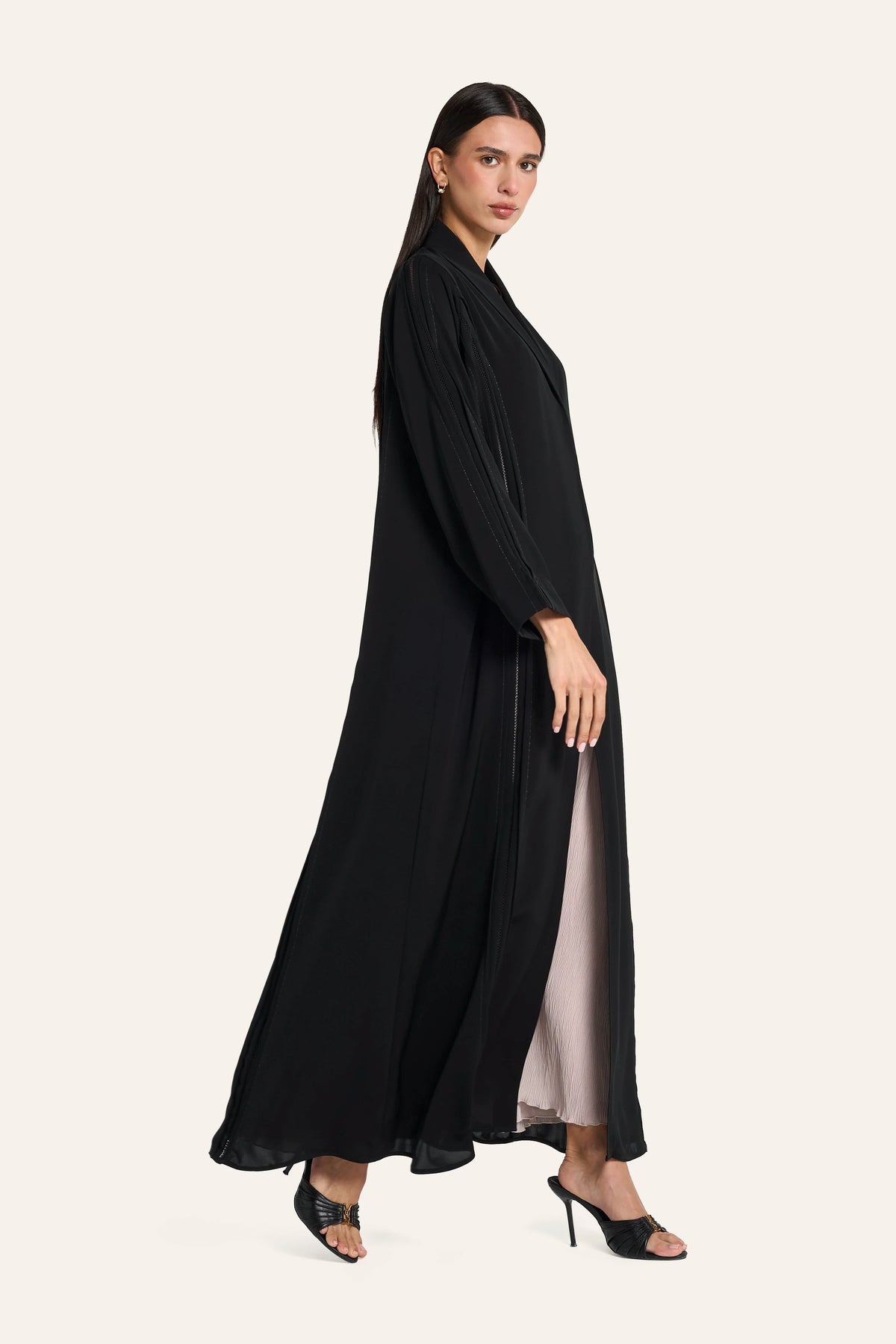 Louzan Classic Abaya LN2709 Black – 3