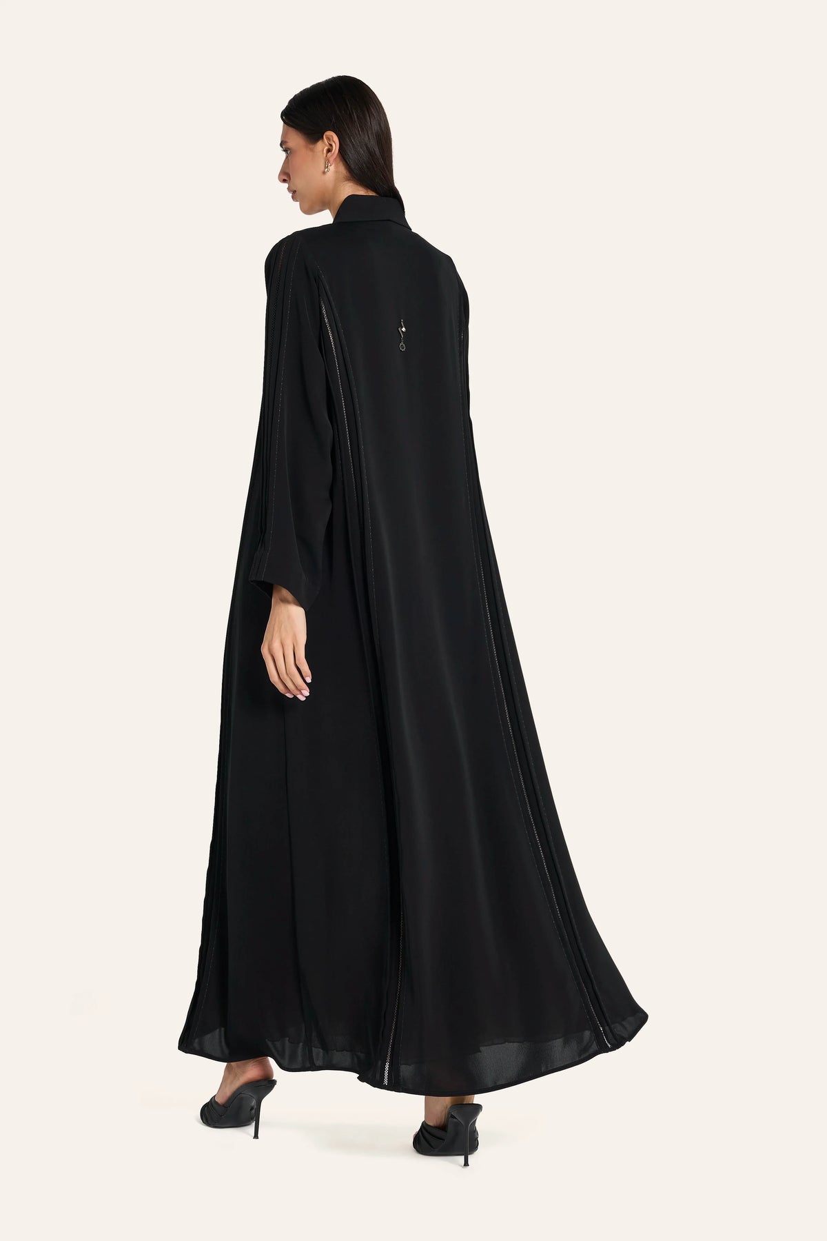 Louzan Classic Abaya LN2709 Black – 4