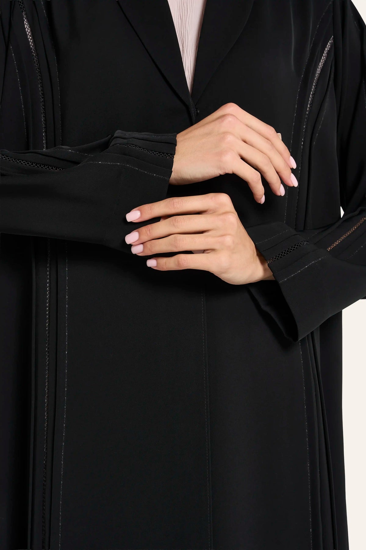 Louzan Classic Abaya LN2709 Black – 5