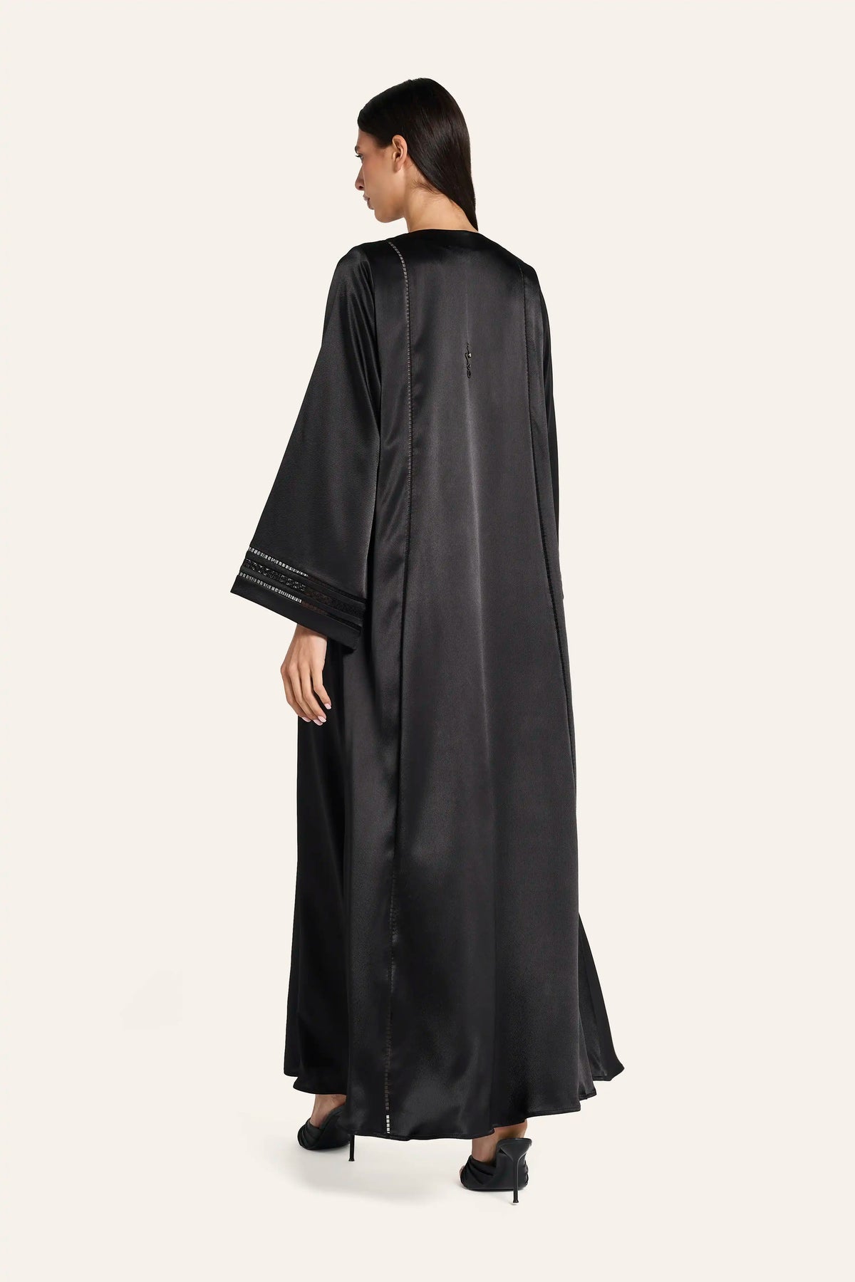 Louzan Everyday Abaya DF128 Black – 4