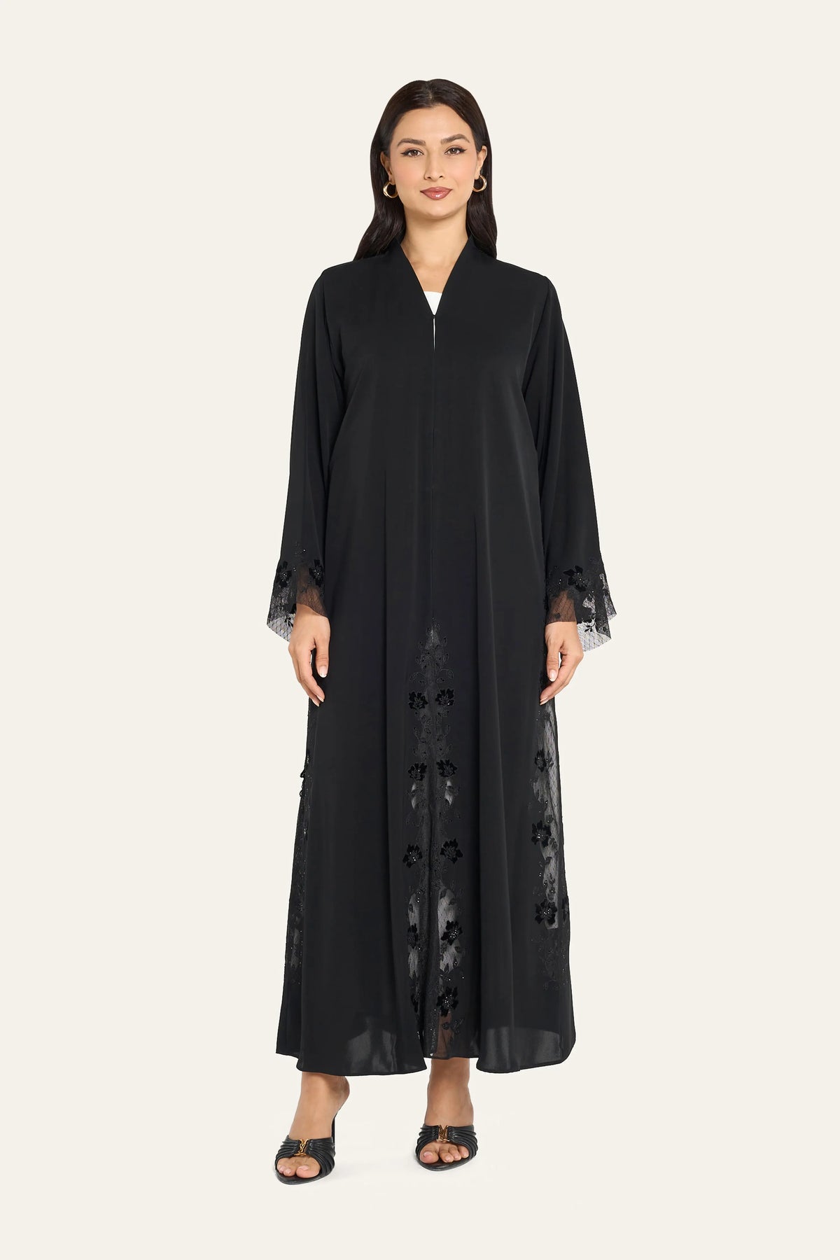 Louzan Black Abaya LN2006-OD