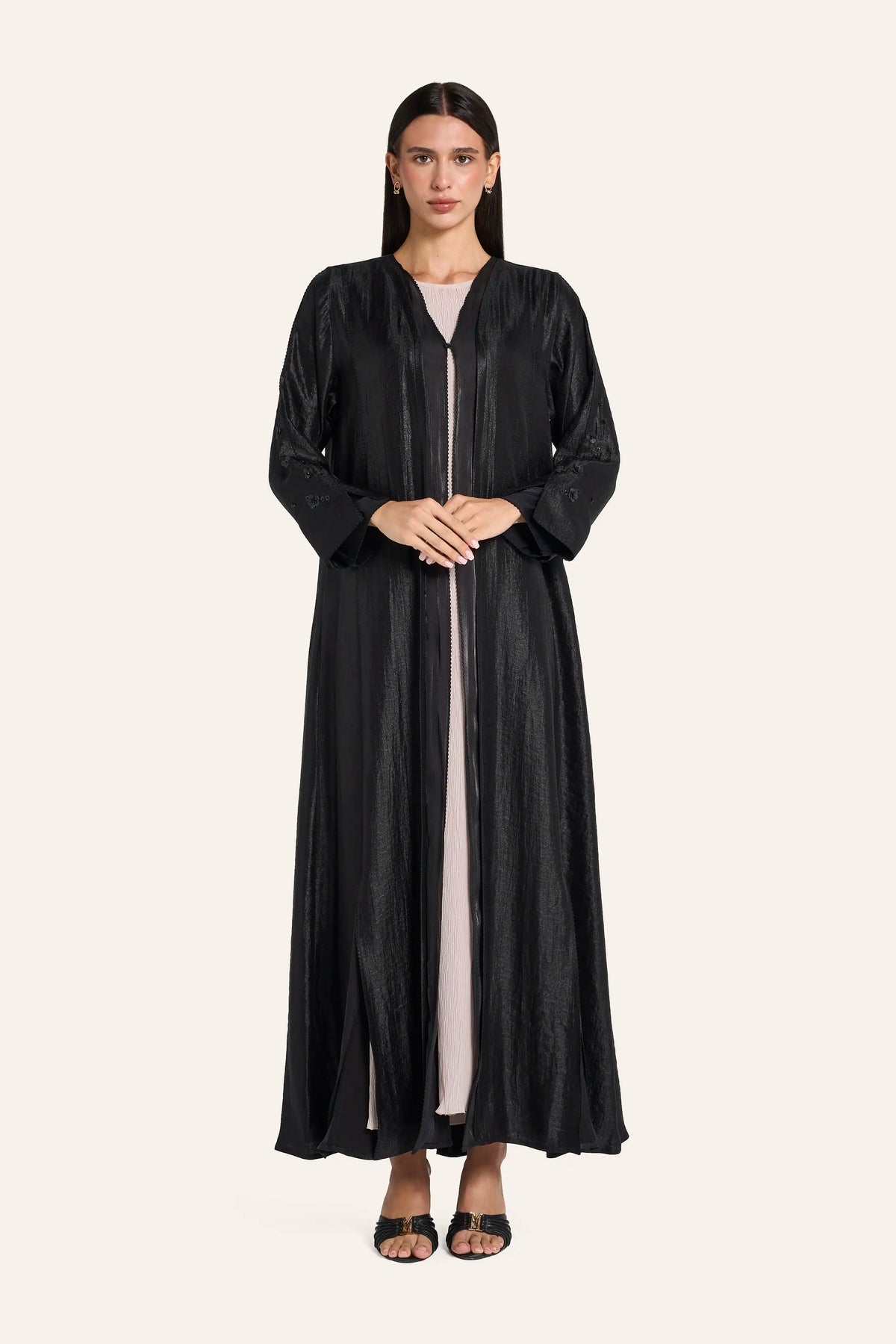 Louzan Everyday Abaya LN2708 Black – 2