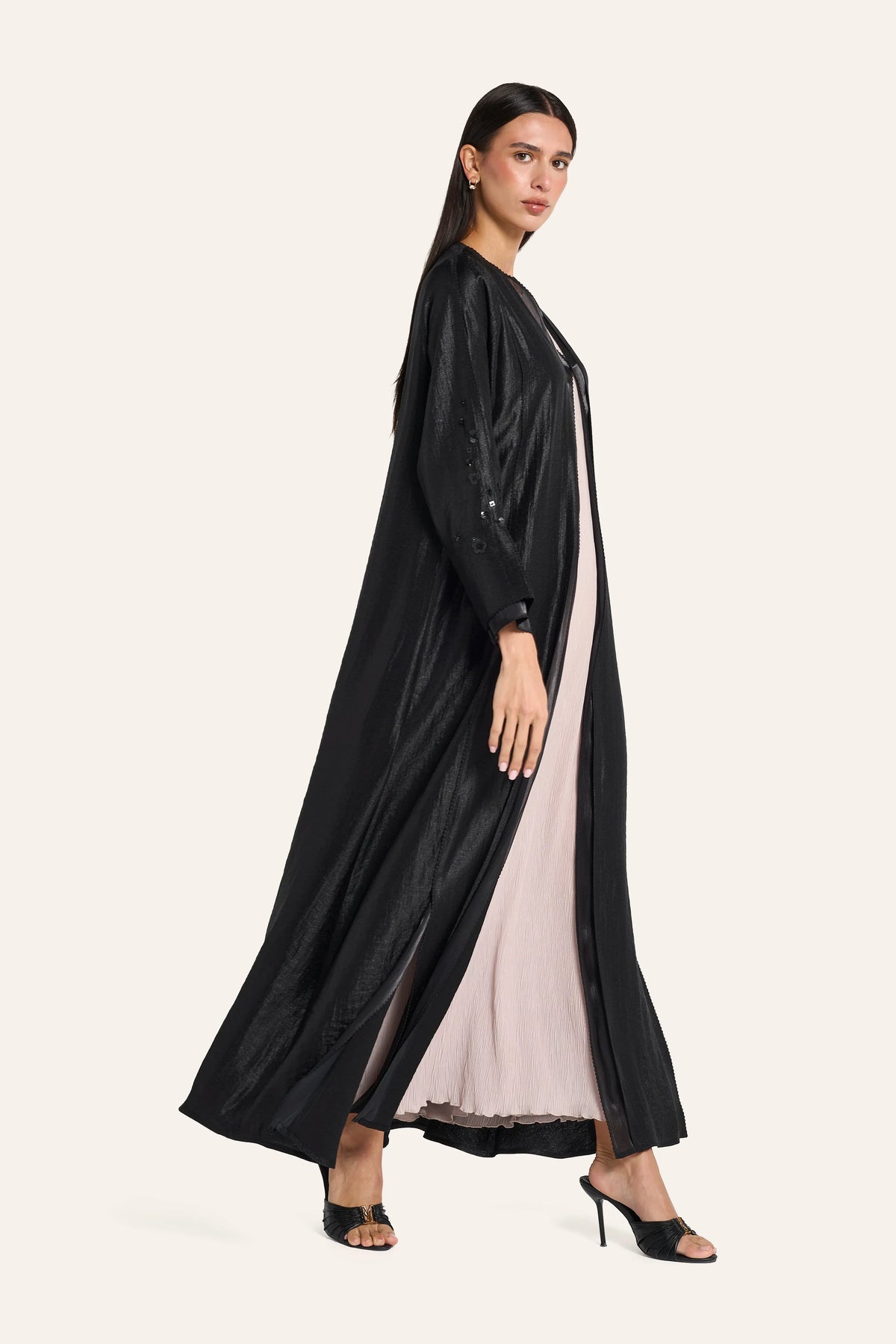 Louzan Everyday Abaya LN2708 Black – 3