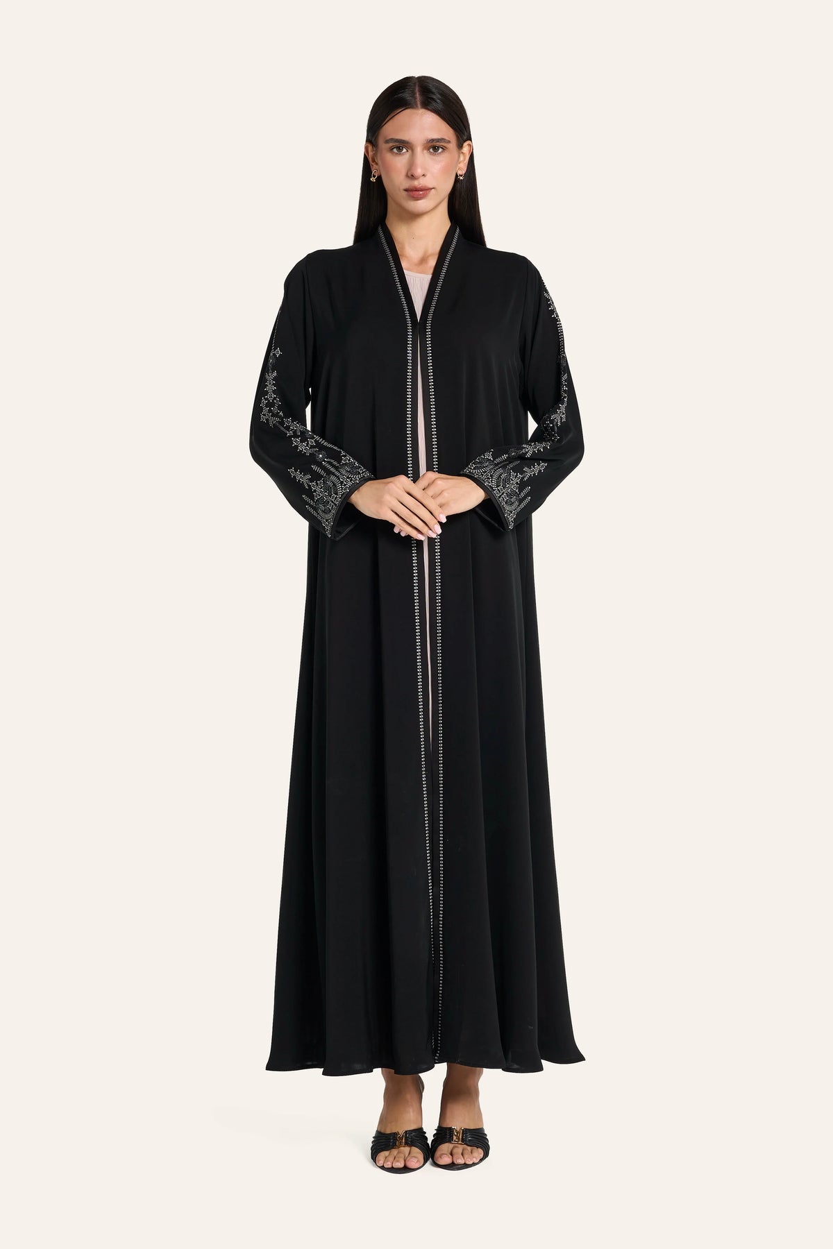 Louzan Special Edition Abaya SP117 Black – 2