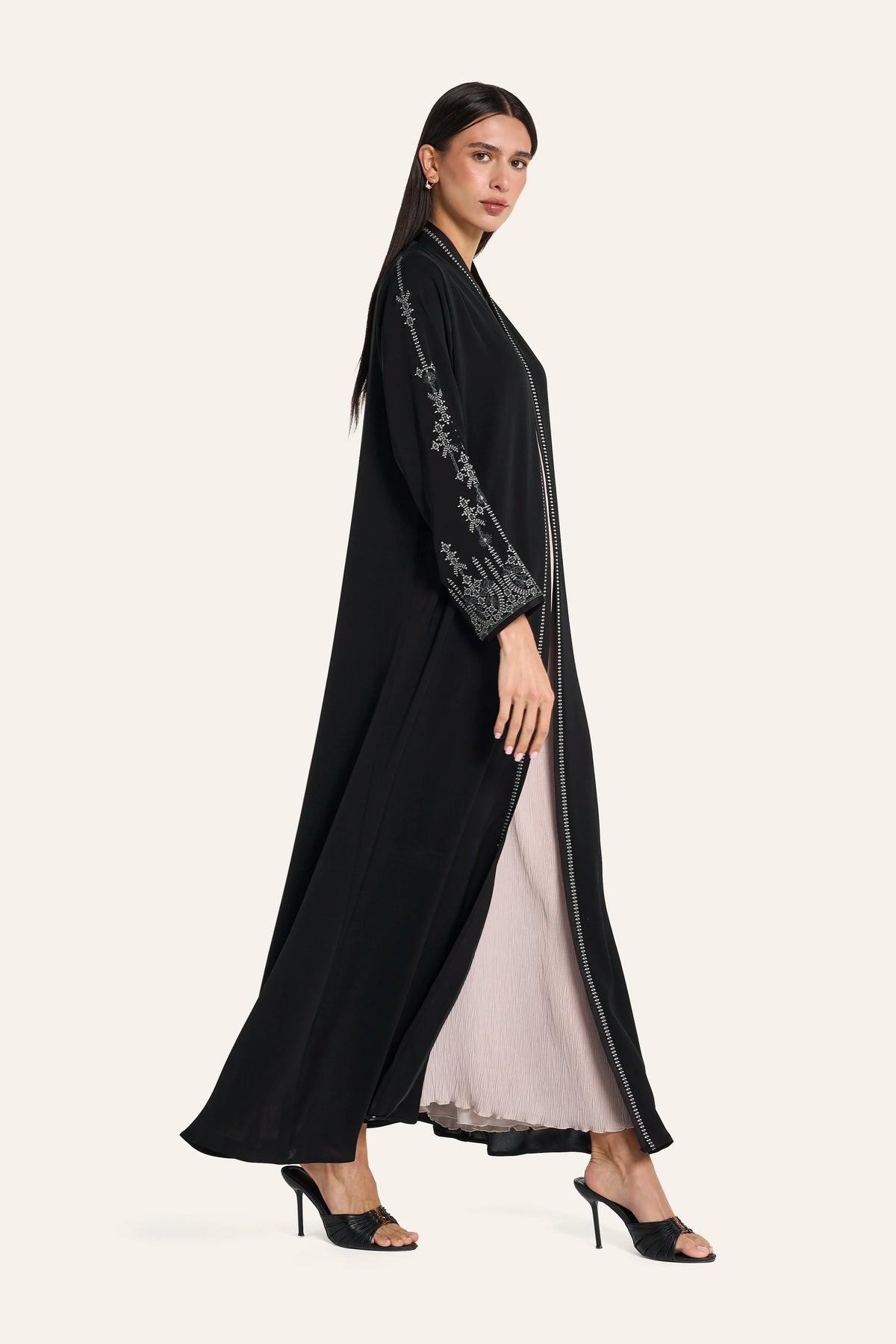 Louzan Special Edition Abaya SP117 Black – 4