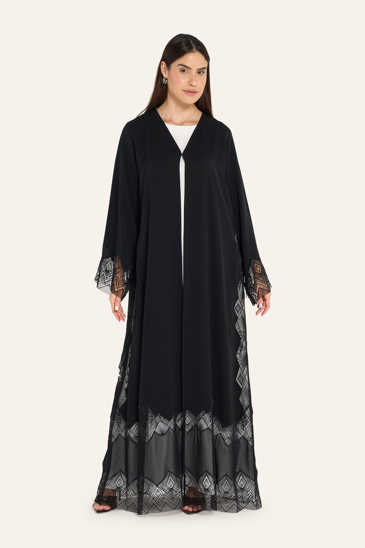 عباية لوزان المفصلة LN2276