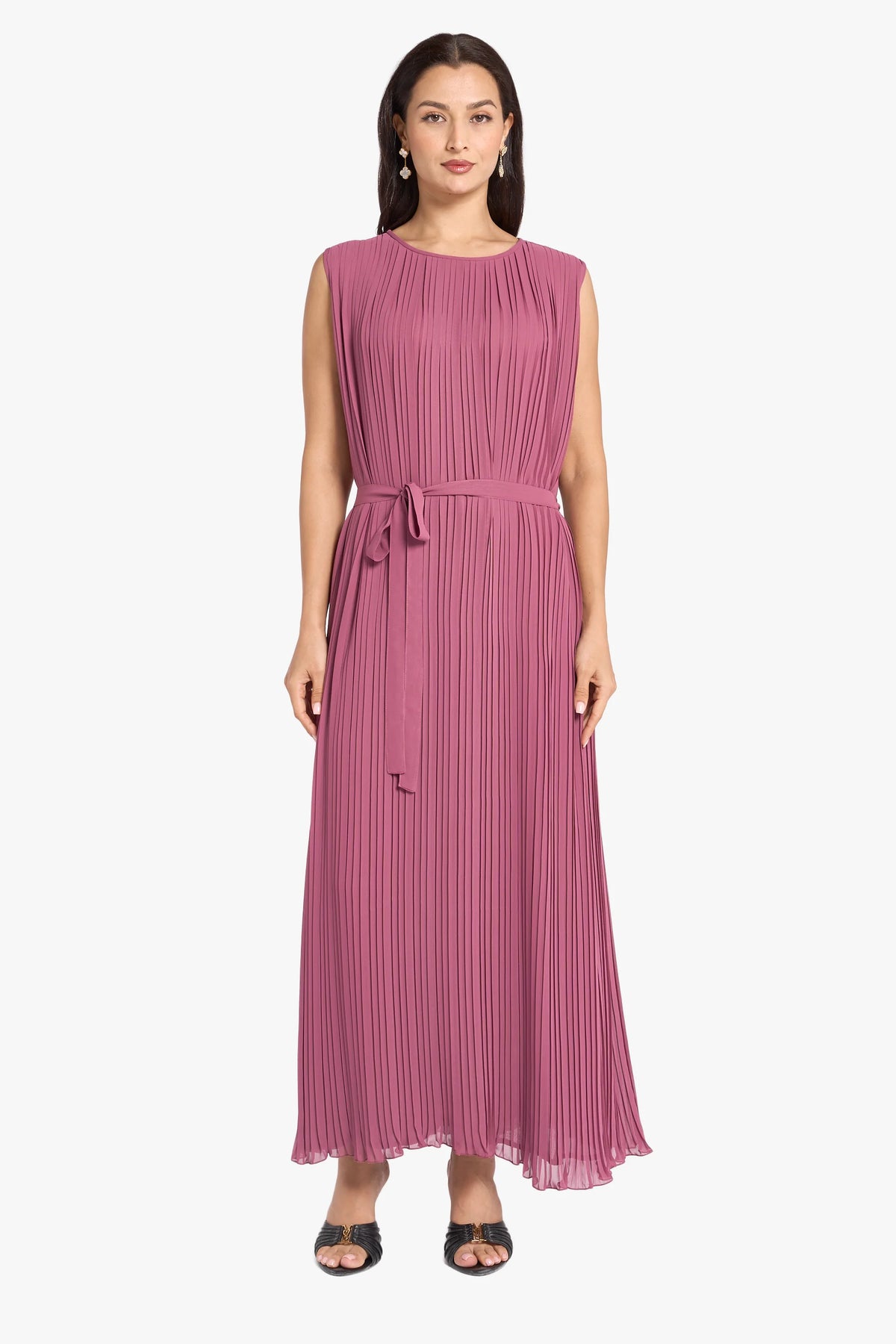 Louzan inner abaya pink