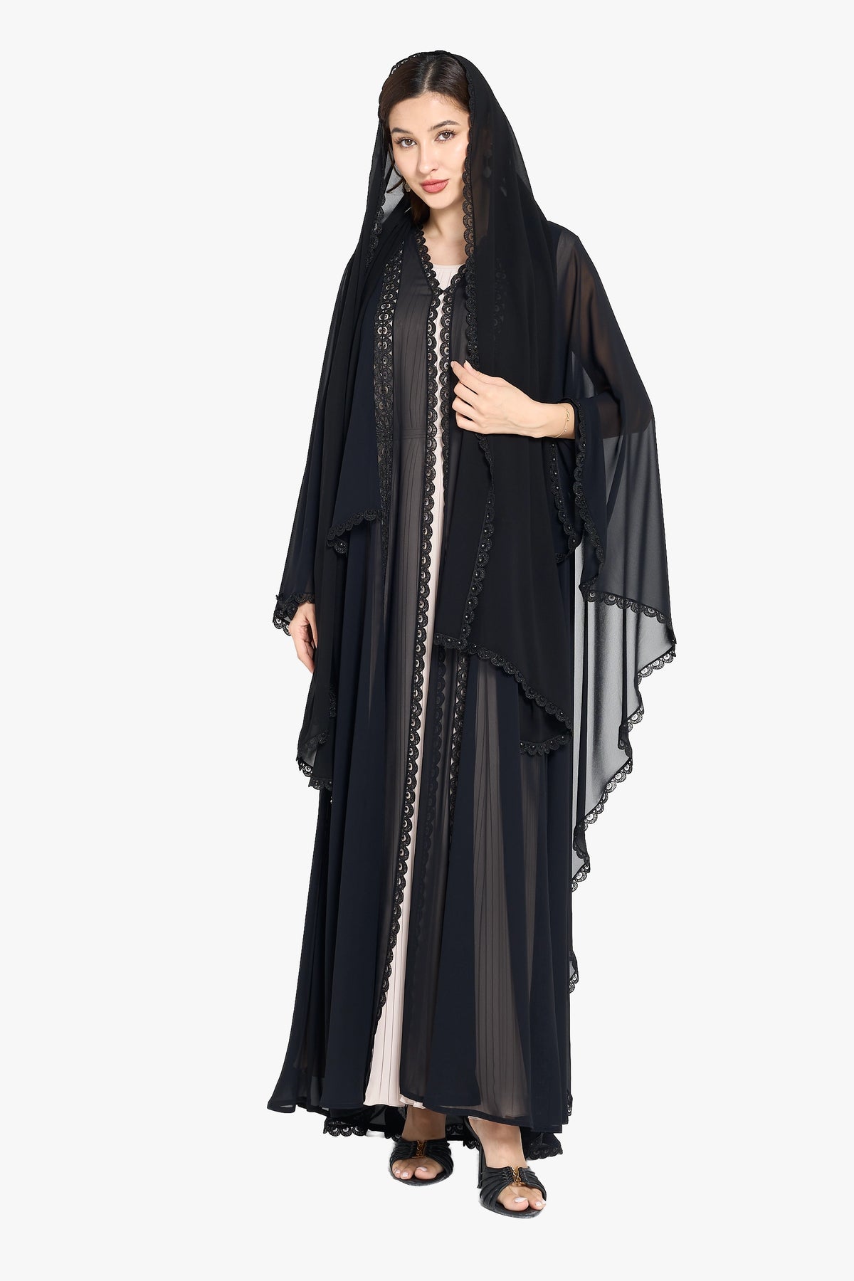 LOUZAN WEDDING ABAYA LN2393