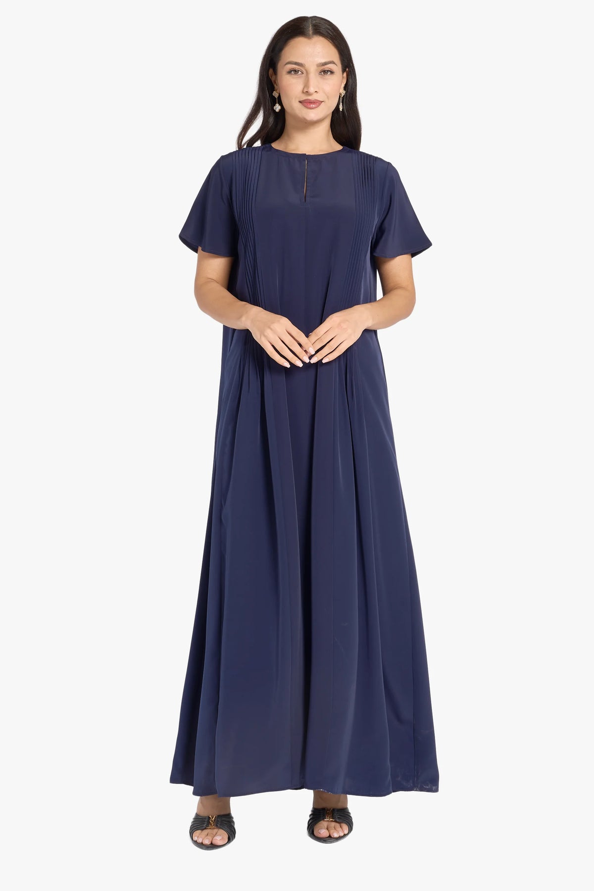 Louzan inner abaya navy