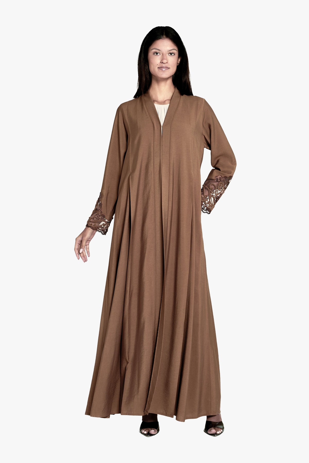 TANCIL LINEN ABAYA  LN2415