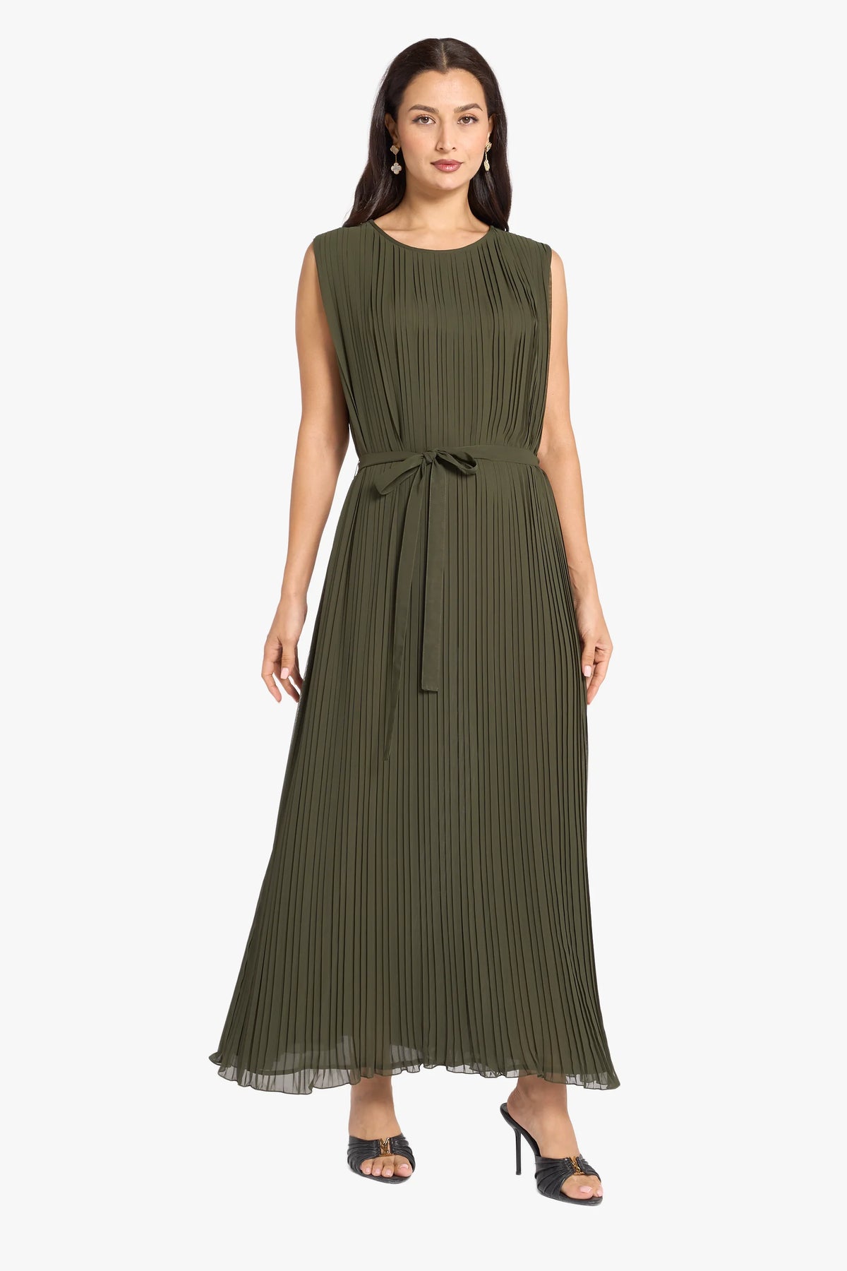 Louzan inner abaya green