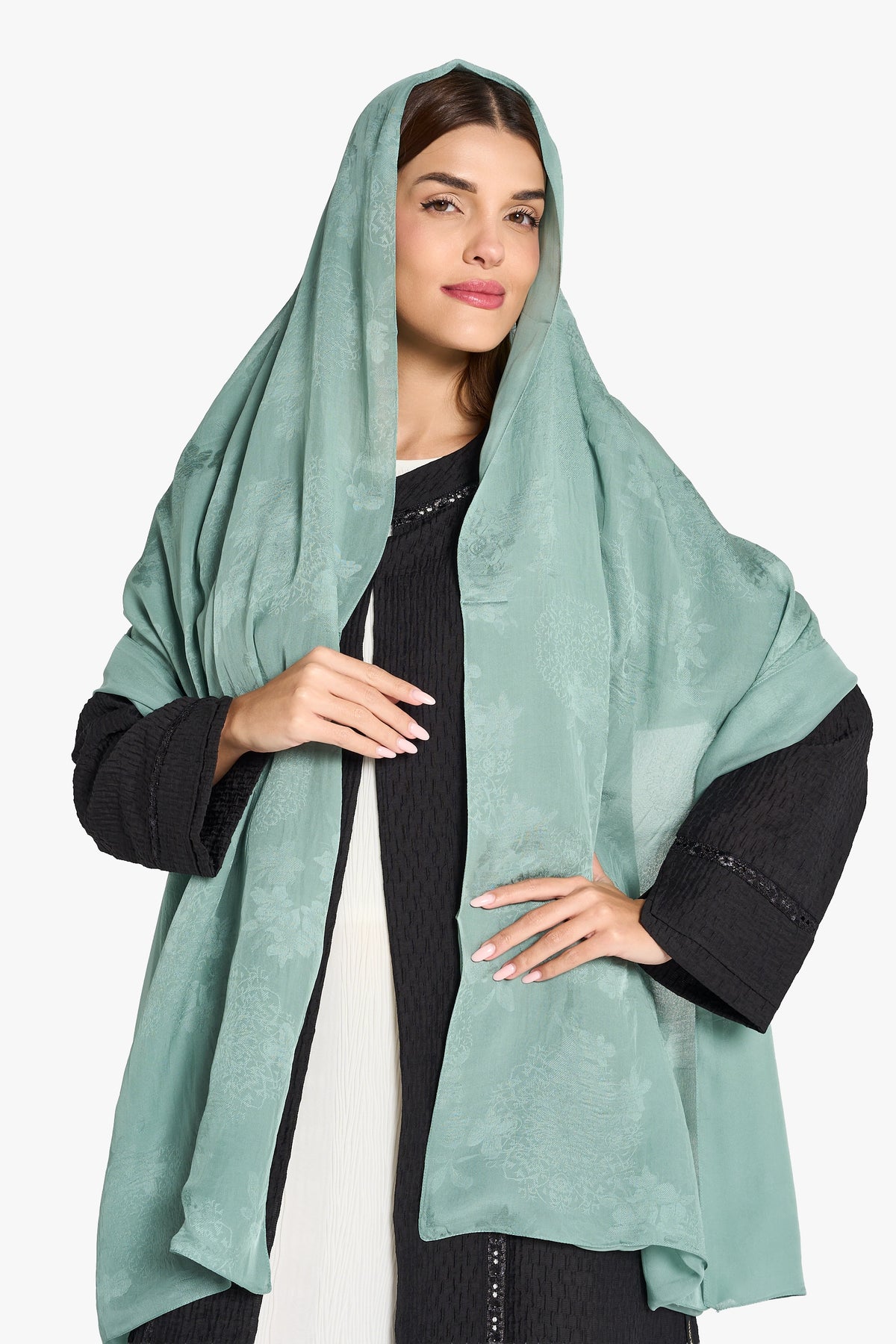 Louzan Lightweight Silk Jacquard Sheila