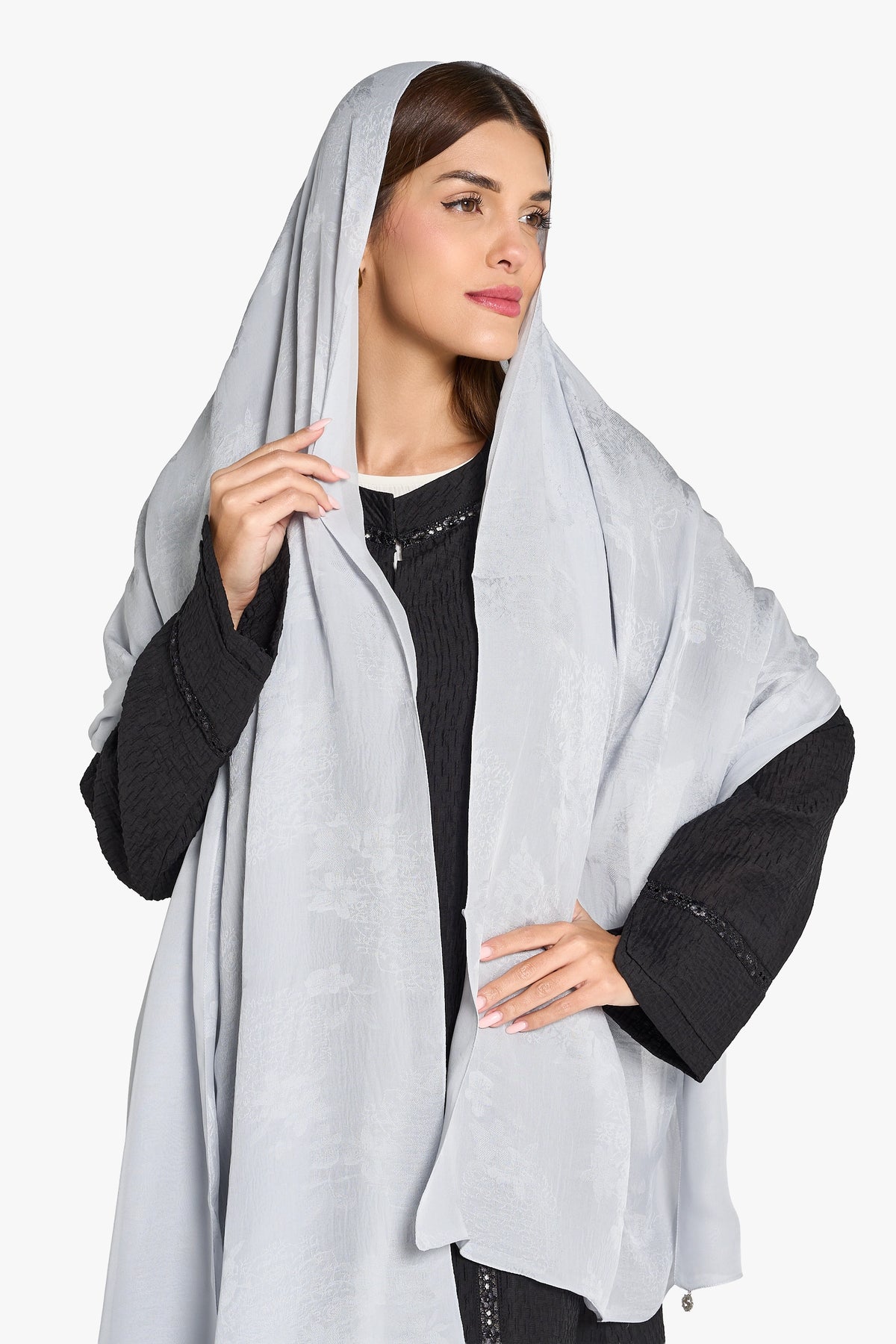 Louzan Lightweight Silk Jacquard Sheila