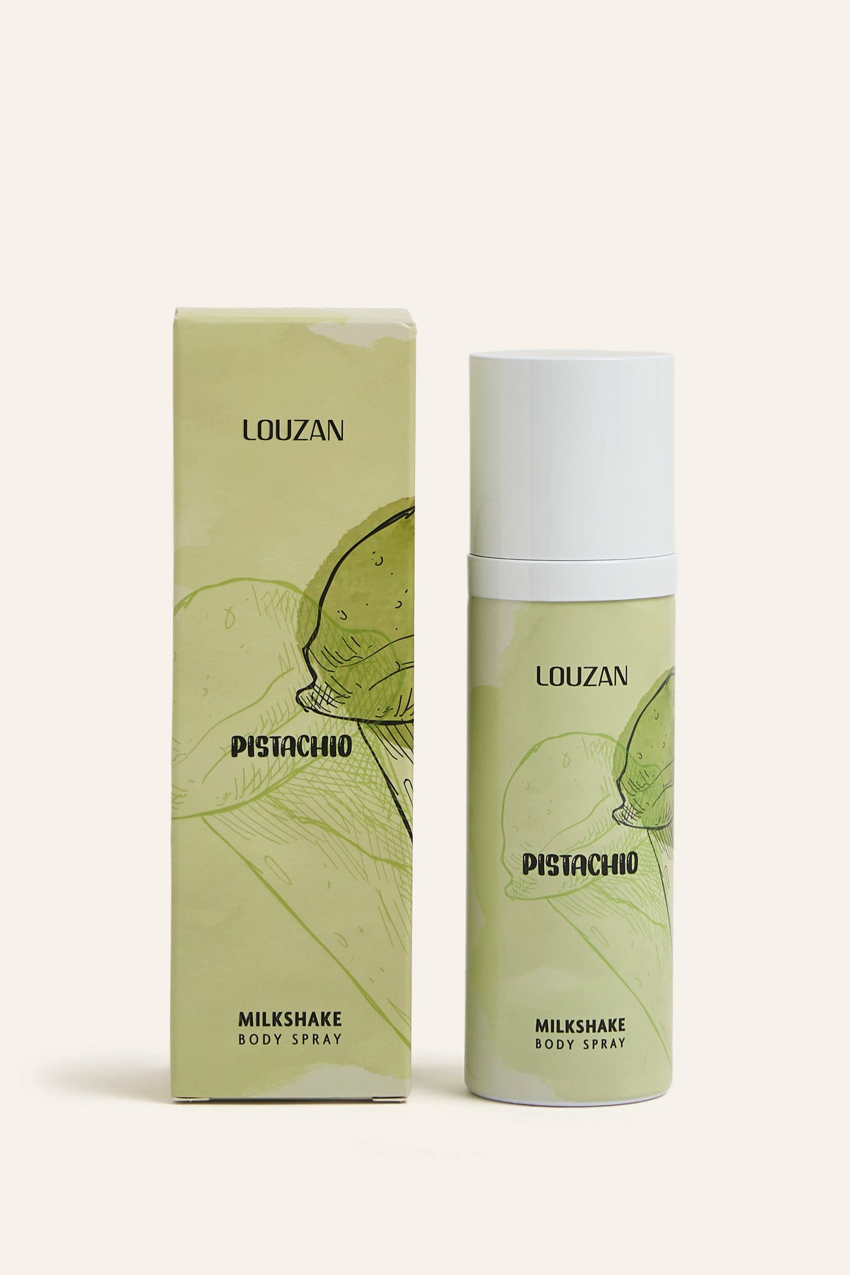 Louzan Pistachio Milkshake Body Spray 100ml